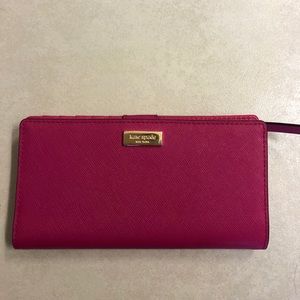 NWT Kate Spade Jackson Street Stacy Pink Wallet